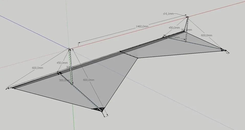 Plan de magic sticks pour Revolution 1.5 par Cengel Kites