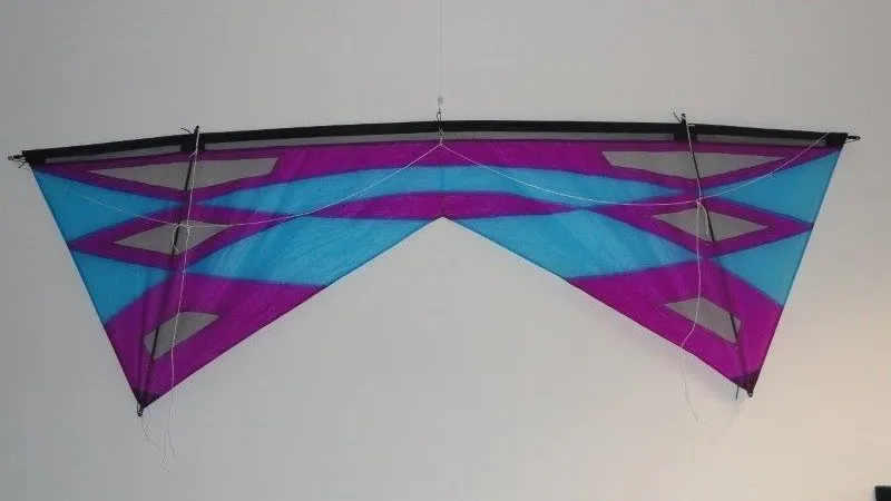 Cerf-volant 4 lignes ventilé par Christiaan van Oosterhoudt