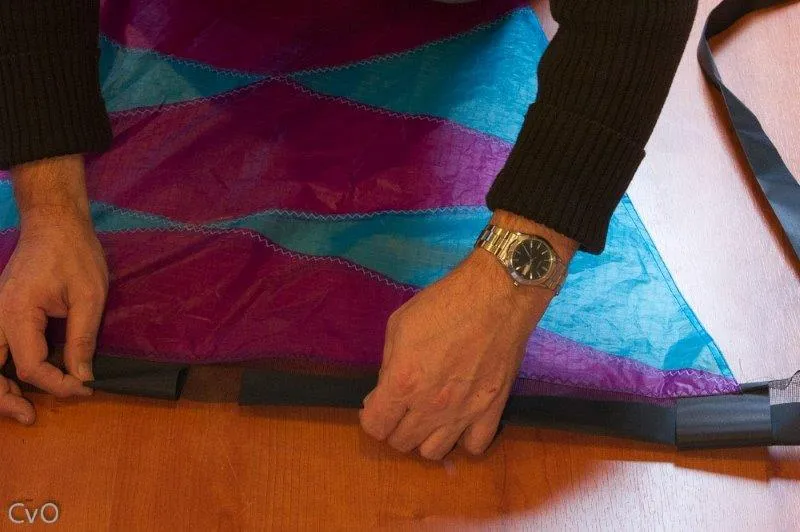 Thread the leading-edge sleeve/tunnel