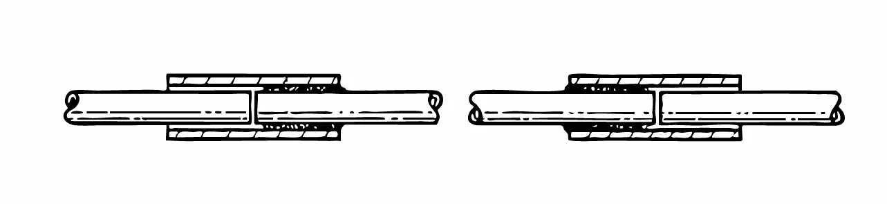 Fig. 5 — Leading edge splice (section).