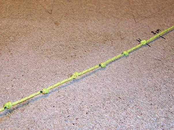 Bridles - Making knot ladders.