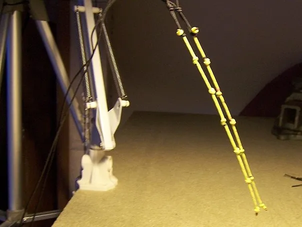 Bridles - Making knot ladders.