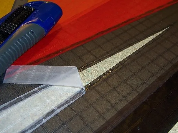 Gluing on the other side.