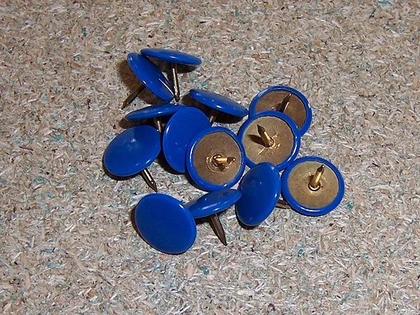 Tacks are removed.