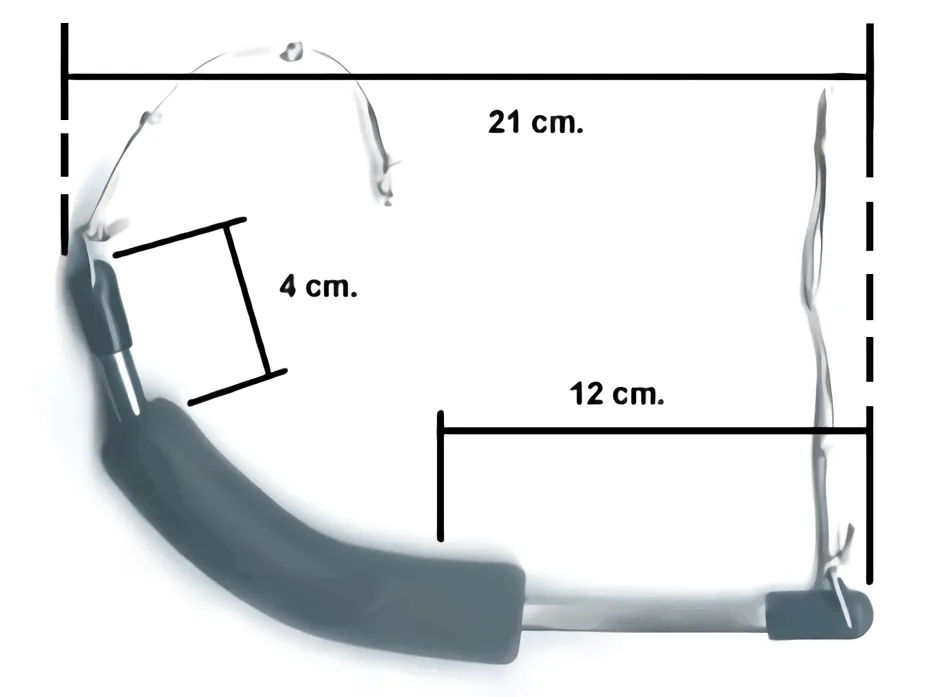 Dimensions d’une poignée d’origine Revolution pour révo 2