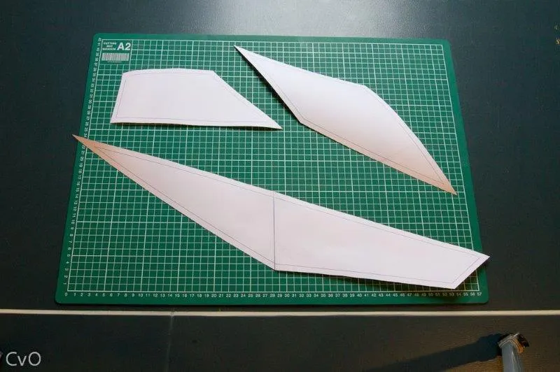 Préparer les gabarits pour les ventilations